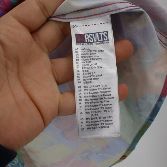 NWT RSVLTS Shirt Mens XS Disney Goofy Movie The Open Road KUNUFLEX Short Sleeve - Picture 9 of 16